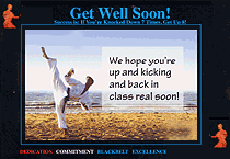 Get Well Soon Postcard