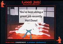 Good Job Postcard